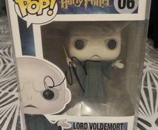 Ralph Fiennes Lord Voldemort signed Funko pop