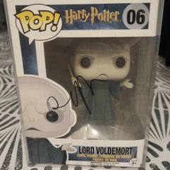 Ralph Fiennes Lord Voldemort signed Funko pop