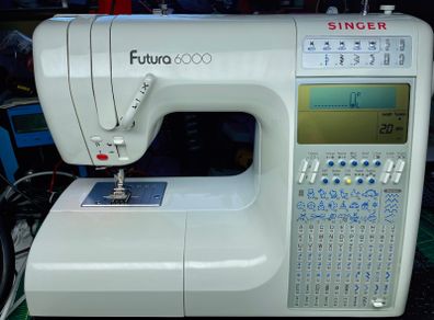 Singer (Made by Juki) Professional XL-10/CXL/Futura 6000 Sewing and Embroidery Machine - Serviced - Very high quality machine!