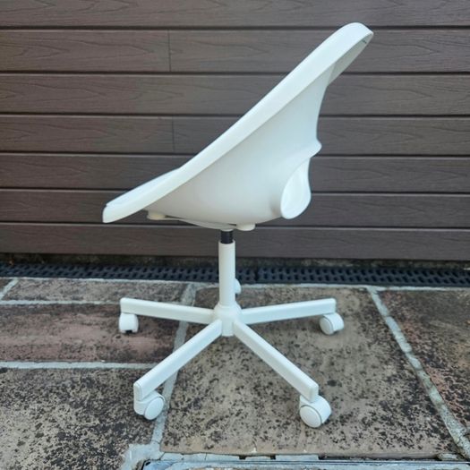 White Swivel Chair