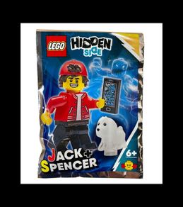 2 X Lego HIDDEN SIDE Minifigure Foilbags Jack Spencer J B Lego Minifigures