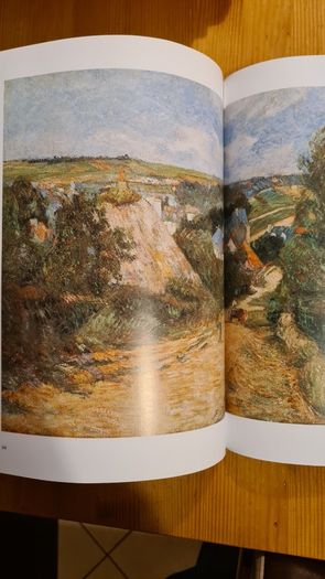 Monet Renoir. And The Impressionist Landscape Exhibition Guide. First edition In Very Good Condition. Large Volume Book.