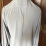Grey Long Sleeve Blouse Image 2