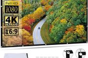 100 Inch Projector Screen 16:9 Hd Foldable For Home Theater Cinema Indoor Outdoor Multiple Sizes Available, See Description (free Postage)