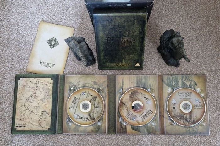 Lord of the Rings collectors DVD gift set