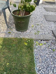 Two Outdoor Green Pots