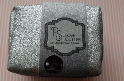 New 2 nail varnish in small silver purse