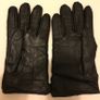 Next Men's Black Leather Gloves Image 2
