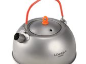 BRAND NEW 600ml Titanium Tea Kettle for Boiling Water Coffee Tea Pot for Outdoor