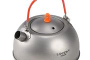 BRAND NEW 600ml Titanium Tea Kettle for Boiling Water Coffee Tea Pot for Outdoor