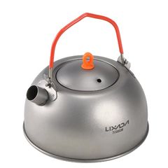 BRAND NEW 600ml Titanium Tea Kettle for Boiling Water Coffee Tea Pot for Outdoor