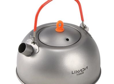 BRAND NEW 600ml Titanium Tea Kettle for Boiling Water Coffee Tea Pot for Outdoor
