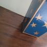 Vintage celestial papermache bin Image 6