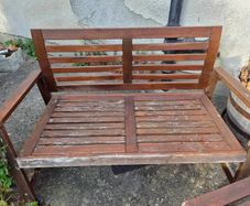 Ikea Applaro Bench with folding table