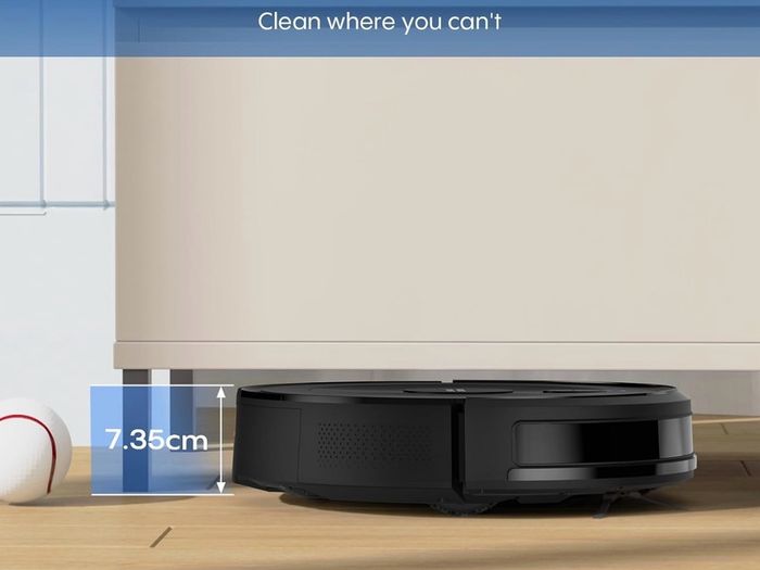 Robot Vacuum Cleaner with Mop: 5000Pa 3-in-1 Robotic Vacuum with Gyroscope Navigation, APP & Alexa Control, Quiet & Slim Auto-Recharge Robot Hoover Ideal for Pet Hair, Hard Floors and Carpets