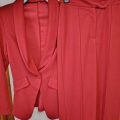 Red Female Suit