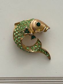 Vintage Brooch 1980s