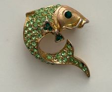 Vintage Brooch 1980s