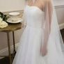 50s style wedding dress Image 5