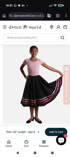 Ballet clothes