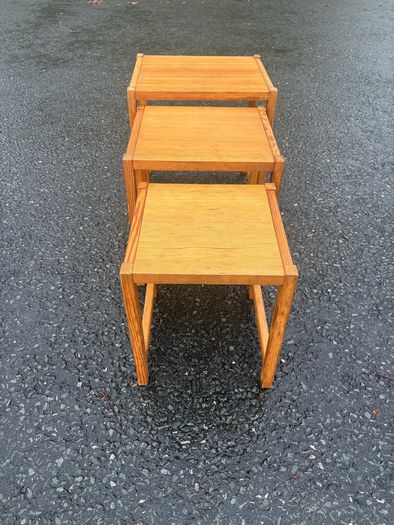 Vintage Habitat nest of table c1970