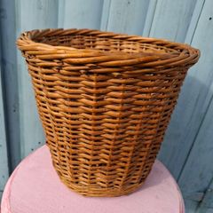 Vintage Wicker waste basket