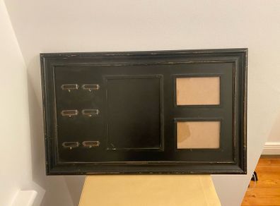 Shabby Chic frame, keyboard, notice board and photo frame