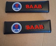 Brand New SAAB Seat Belt Shoulder Pads. Collect In Dublin Or Receive Via Post.