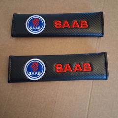 Brand New SAAB Seat Belt Shoulder Pads. Collect In Dublin Or Receive Via Post.
