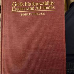 God:his Knowability Essence And Attributes. By Pohle-preuss. A Dogmatic Treatise. 1921 4th Impression Hardback In Good Condition.  See Photos For Same.