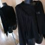 Women's Jacket NWOT SIZE 14 Faux Black Suede Image 5