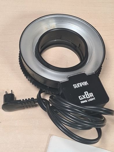 Vintage SunPAK GX8R RING LIGHT for camera photography