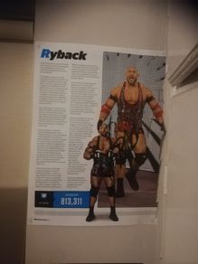 WWE Ryback Autograph