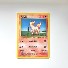 Pokemon Vintage Ponyta Card