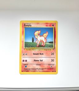 Pokemon Vintage Ponyta Card