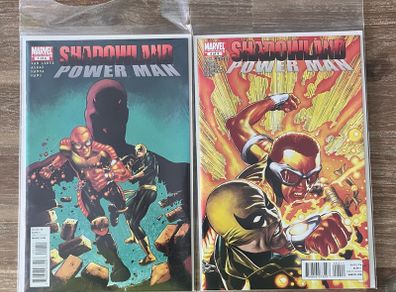 Daredevil Comics Shadowland Power Man 1-4