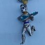 19th Century Italian Silver Jester Pendant Set Image 6