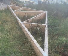 Garage  Truss roof For sale