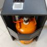Gas heater with empty bottles Image 3