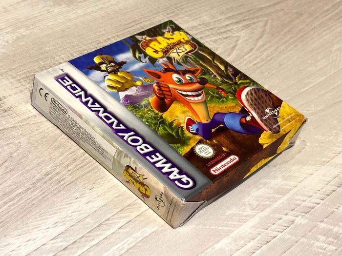 Crash Bandicoot XS for Game Boy Advance Boxed