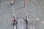lawnmover no petrol of grass box
