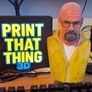 Walter White Bust - 3D Printed & Hand-Painted Resin Figure | 225 mm | Breaking Bad | Premium Collectible Image 2