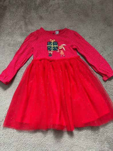 Girl christmas dress 122cm 6-7 years