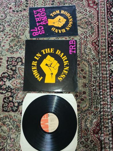 TRB:  Power In The Darkness  LP Irish pressing