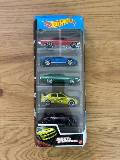 hotwheels fast and furious 5 pack Tokyo drift cars included