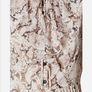 Karen Millen Beige Pink Snake Print Pleated Mini Dress BNWT UK 14 RRP 230 Image 5