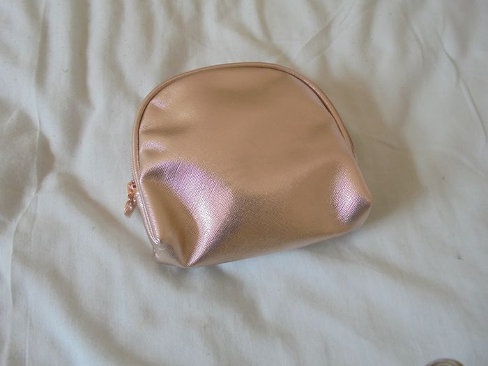 Rimmel Gold Cosmetic Case for Sale