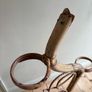 Vintage Mid Century Modern Bamboo plant stand in a snake design Italian Image 4