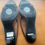 Black see through peep toe sandals New size 36 Image 2