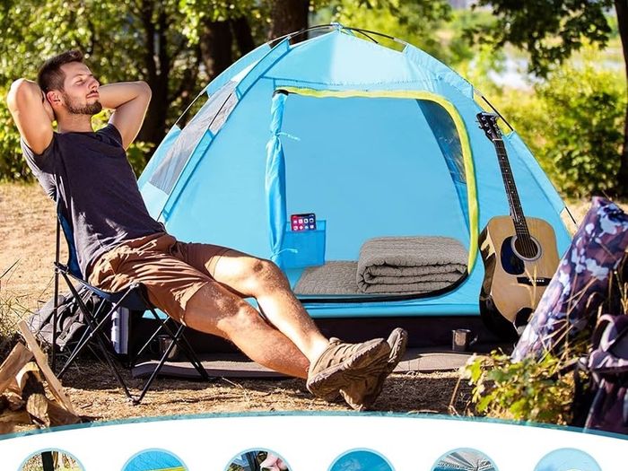 Camping Tent for S(1-2)/L(2-3) Person, Dome Tent, Easy Set Up Lightweight Tent Outdoor Tent for Camping, Hiking, Backpacking Tent